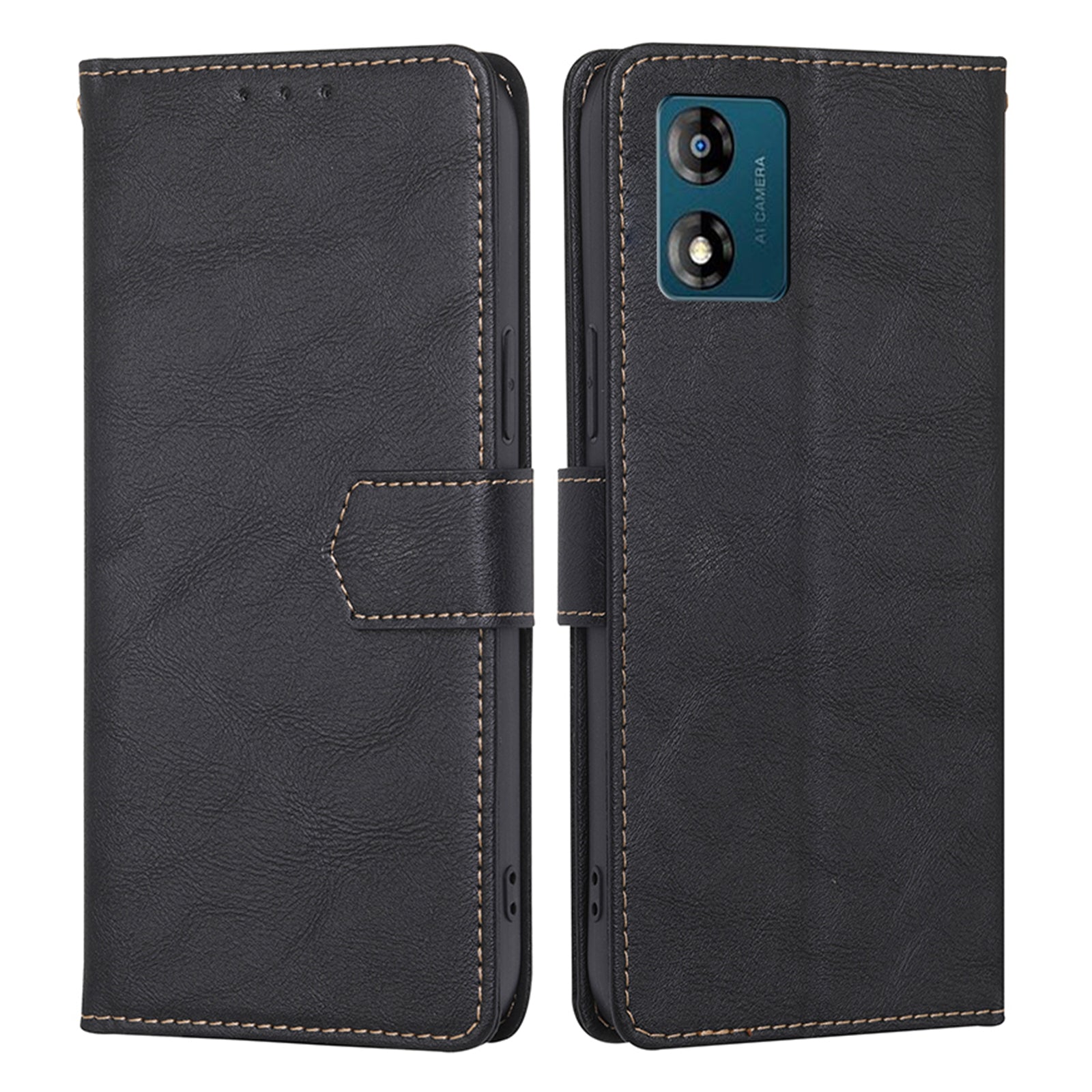 PU Leather Phone Case for Motorola Moto E13 4G Flip Stand RFID Blocking Wallet Phone Cover PU Leather Phone Case for Motorola Moto E13 4G Flip Stand RFID Blocking Wallet Phone Cover